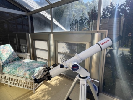 サンルーム＆天体望遠鏡