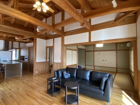 和室リビングダイニングキッチン