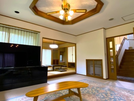 開放的な空間...