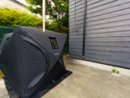 サウナを用意しました　水風呂あり