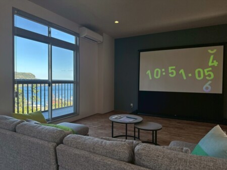 ゲームもできるシアター付