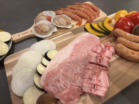 BBQ貸出!食材のご注文も!