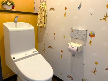 清潔感のあるトイレ